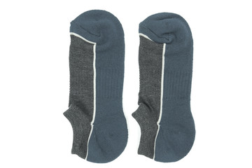 Sock isolated on white background. of file with Clipping Path .