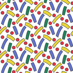 Abstract simple seamless vecot pattern