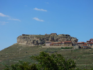 Gúdar Pueblo de Teruel, en la Comunidad Autónoma de Aragón, España