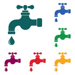 Water tap icon