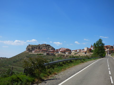 Gúdar Pueblo de Teruel, en la Comunidad Autónoma de Aragón, España