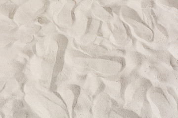 Fototapeta na wymiar Fine beach sand in summer sun