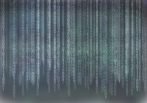 Binary code background
