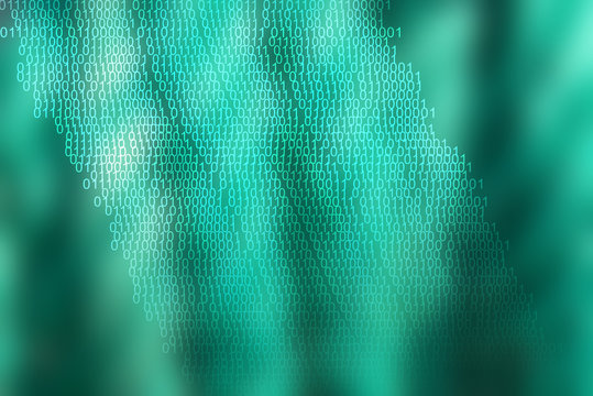 Binary code background
