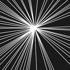 Obraz premium Abstract Rays of Light and Background