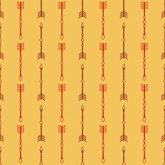 Seamless pattern with vector arrows for your design