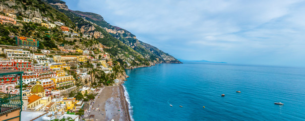 Positano, Amalfi coast, Italy - 185729461