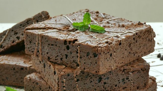 Chocolate brownie cake