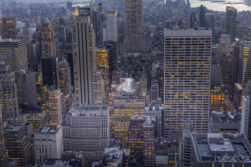 Manhattan from the Rockefeller Center