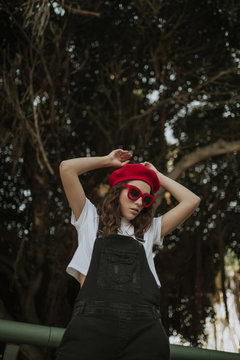 Young Woman Paris Style 