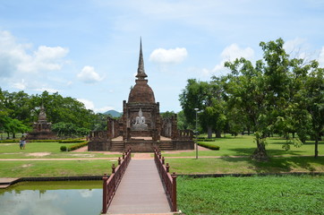OLD SUKHOTHAI WAT SORASAK THAÏLANDE 