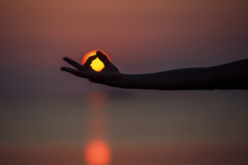 Sun in the hand
