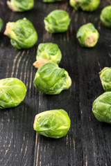 Fresh brussel cabbage