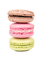 Stack of three macaroon