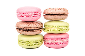 Stack multicolored macaroon