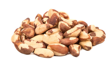 Pile of Brazil nuts