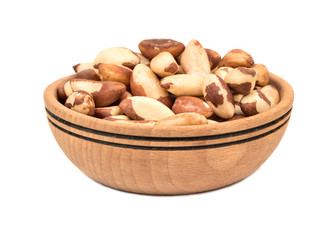 Brazil nuts in bowl
