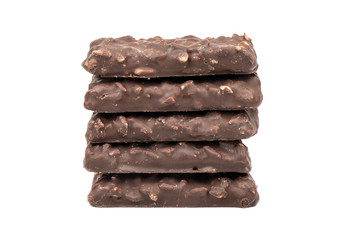 Cookies in chocolate
