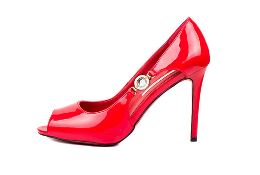 Womens red shoes