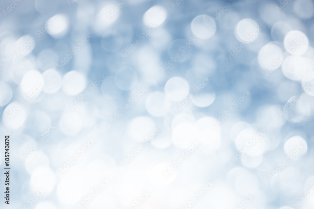 Poster white gray bokeh background abstract blurred concept copy space shiny blurred lights ,christmas back