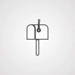 Fototapeta premium Mail box icon