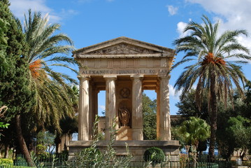 Obraz premium Malta - Valletta - Lower Barrakka Gardens