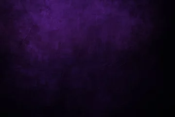 Deurstickers dark purple grungy background with spotlight background © Azahara MarcosDeLeon
