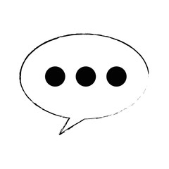 speech bubble isolated icon vector illustration design