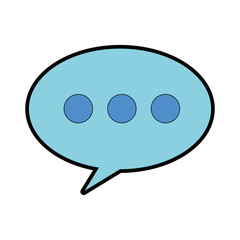 speech bubble isolated icon vector illustration design