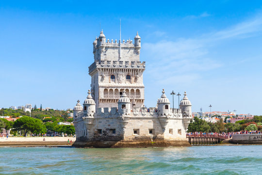 Belem tower or the Tower of St Vincent