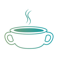 delicious coffee cup isolated icon vector illustration design