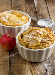 Fresh baked apple pie