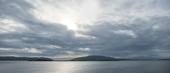 Craignish point with the Sound of Jura in the background