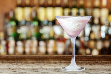 cocktail with Malibu Liquor