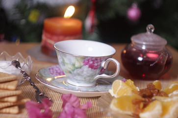 Winter tea time