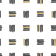 Seamless pattern with abstract design. Vector illustration.