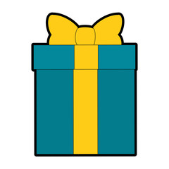 gift box present icon vector illustration design
