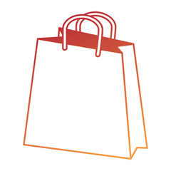 shopping bag isolated icon vector illustration design