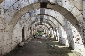 Fototapeta na wymiar Agora of Smyrna