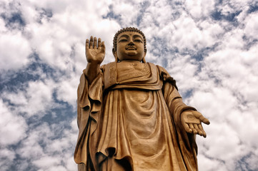 Obraz premium Lingshan Grand Buddha Scenic Area Wuxi