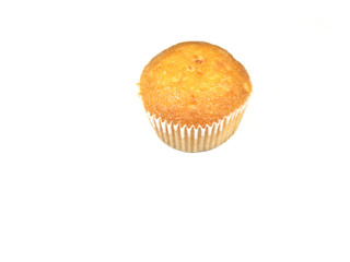 cupcake on white background