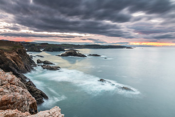 Night and day in the lookout of the watchtower