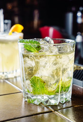 cocktail in the bar