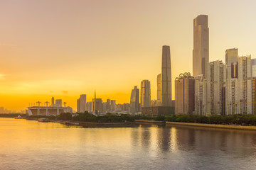 Naklejka premium Urban architecture landscape and skyline