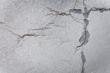 abstract pattern on broken sidewalk asphalt, sacral impression