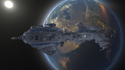 宇宙船 © tsuneomp