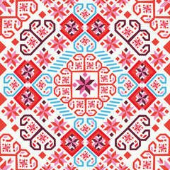 Bulgarian embroidery pattern.
