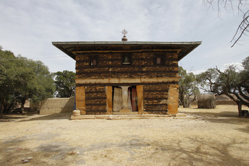 Church of Debre Damo monastery in Northern Ethiopia