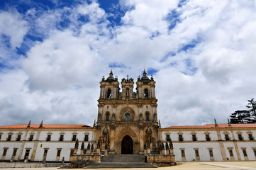 Fototapeta na wymiar Monastery of Alcobaca. Alcobaca, Portugal