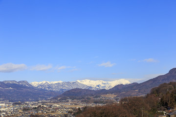 谷川岳　雪景色